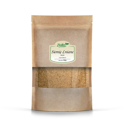 Siemię lniane złociste ziarno 500 g